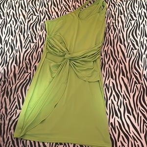 Shein lime green dress, size large